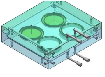 circuit de refroidissement du moule injection plastique