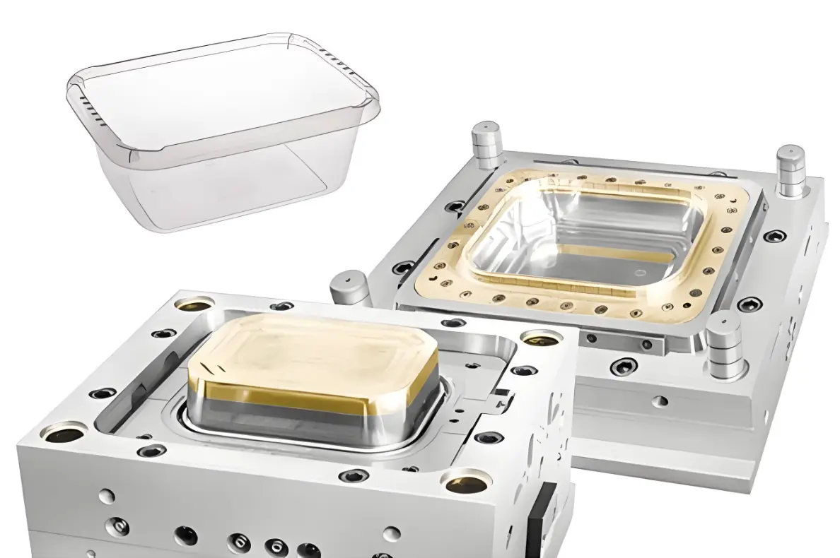 injection plastique moule boite