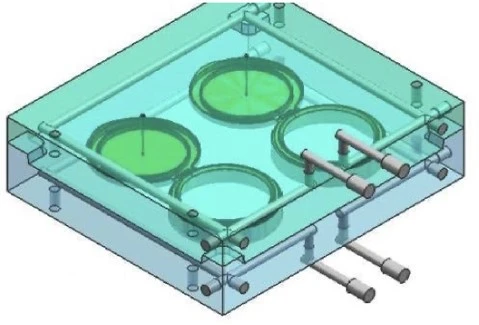 sistema de enfriamiento moldes para inyeccion de plastico